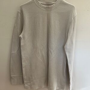 Goodfellow & Co Men's Light Gray Waffle Sweater